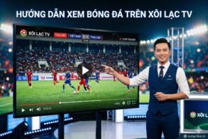 hướng dẫn xem bóng đá xoilac live